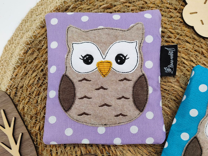 kleine Eule - doodle Stickdatei